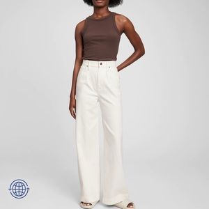 Gap Hi-Rise Wide Leg Jeans